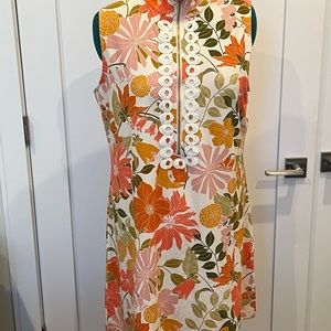 SPARTINA 449:  Serena, Floral, Front-Zip, Retro-Inspired Dress, Size XXL, NEW